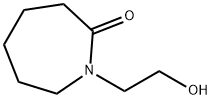 1-(2-Hydroxyethyl)-eta-caprolactam Structure