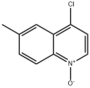 Quinoline, 4-chloro-6-methyl-, 1-oxide Structure