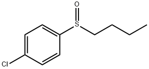 Benzene, 1-(butylsulfinyl)-4-chloro- Structure