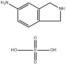 Isoindolin-5-amine sulfate Structure