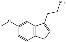 1H-Indene-3-ethanamine, 5-methoxy- Structure