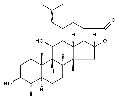 16-O-deacetylfusidic acid lactone Structure
