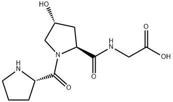 Glycine, L-prolyl-(4R)-4-hydroxy-L-prolyl- 구조식 이미지