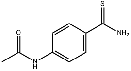 Acetamide, N-[4-(aminothioxomethyl)phenyl]- 구조식 이미지