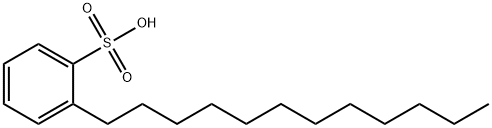 2-Dodecylbenzenesulphonic Acid Structure