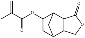 2-Propenoic acid, 2-methyl-, octahydro-3-oxo-4,7-methanoisobenzofuran-5-yl ester Structure