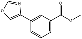 Benzoic acid, 3-(4-oxazolyl)-, methyl ester Structure