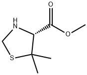 (R)-Methyl 5,5-dimethylthiazolidine-4-carboxylate Structure