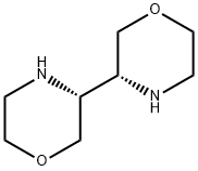 3,3'-Bimorpholine, (3R,3'R)- Structure