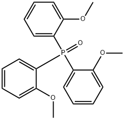 Phosphine oxide, tris(2-methoxyphenyl)- Structure