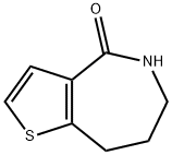 4H,5H,6H,7H,8H-thieno[3,2-c]azepin-4-one 구조식 이미지