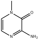 2(1H)-Pyrazinone, 3-amino-1-methyl- Structure