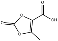 1,3-Dioxole-4-carboxylic acid, 5-methyl-2-oxo- 구조식 이미지