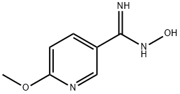 3-Pyridinecarboximidamide,N-hydroxy-6-methoxy-(9CI) Structure