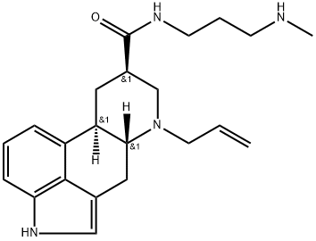 (8β)-N-[3-(Methylamino)propyl]-6-(2-propenyl)-ergoline-8-carboxamide Structure