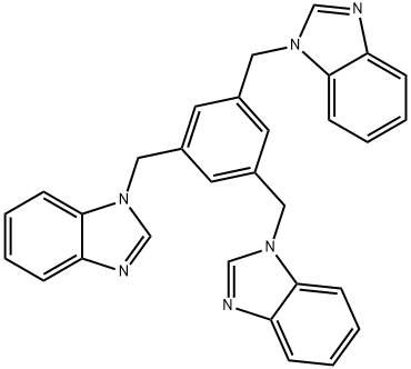 1,3,5-tris(benzimidazolylmethyl)benzene Structure