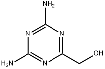 1,3,5-트라이아진-2-메탄올,4,6-다이아미노-(9CI) 구조식 이미지
