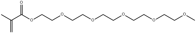 m-PEG5-2-methylacrylate 구조식 이미지