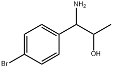 1-AMINO-1-(4-BROMOPHENYL)PROPAN-2-OL Structure