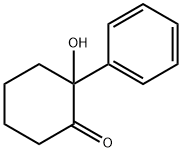 Cyclohexanone, 2-hydroxy-2-phenyl- Structure