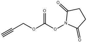 propargyl carbonate N-hydroxysuccinimide ester Structure