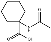 1-acetamidocyclohexane-1-carboxylic acid Structure