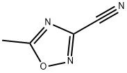 1,2,4-Oxadiazole-3-carbonitrile, methyl- Structure