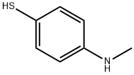 Benzenethiol, 4-(methylamino)- Structure