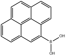 4-pyrenylboronic acid 구조식 이미지