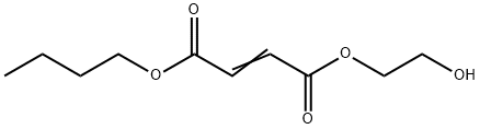 Butyl 2-hydroxyethyl (2E)-2-butenedioate 구조식 이미지