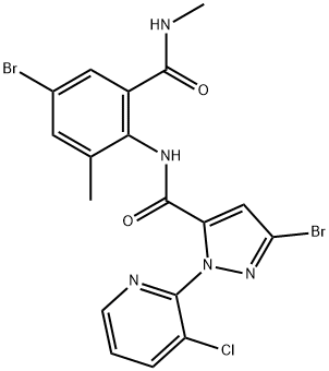 Bromoantraniliprole Structure