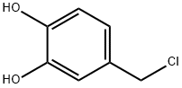 1,2-Benzenediol, 4-(chloromethyl)- Structure