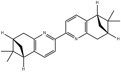 2,2'-Bi-5,7-methanoquinoline, 5,5',6,6',7,7',8,8'-octahydro-6,6,6',6'-tetramethyl-, (5S,5'S,7S,7'S)- 구조식 이미지