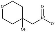 2H-Pyran-4-ol, tetrahydro-4-(nitromethyl)- Structure