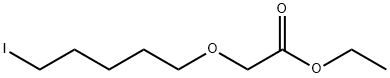 Ethyl (5-iodopentoxy)acetate Structure