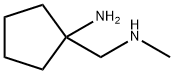 Cyclopentanemethanamine, 1-amino-N-methyl- 구조식 이미지