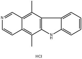 Ellipticine (hydrochloride) 구조식 이미지