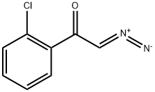 Ethanone, 1-(2-chlorophenyl)-2-diazo- Structure