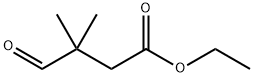 ethyl 3,3-dimethyl-4-oxobutanoate 구조식 이미지