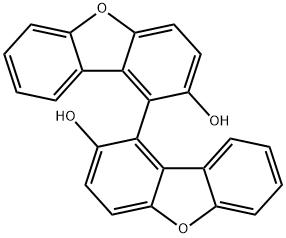 [1,1'-Bidibenzofuran]-2,2'-diol Structure