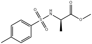 D-Alanine, N-[(4-methylphenyl)sulfonyl]-, methyl ester Structure