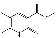 3-Pyridinecarboxylic acid, 1,2-dihydro-5,6-dimethyl-2-oxo-, methyl ester Structure