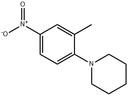 1-(2-Methyl-4-nitrophenyl)piperidine Structure