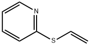 Pyridine, 2-(ethenylthio)- Structure