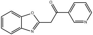2-(1,3-benzoxazol-2-yl)-1-(pyridin-3-yl)ethan-1-one Structure