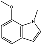 1H-Indole, 7-methoxy-1-methyl- 구조식 이미지