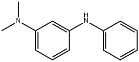 1,3-Benzenediamine, N1,N1-dimethyl-N3-phenyl- 구조식 이미지