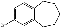 5H-Benzocycloheptene, 2-bromo-6,7,8,9-tetrahydro- Structure