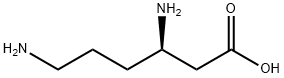 Hexanoic acid, 3,6-diamino-, (3R)- Structure