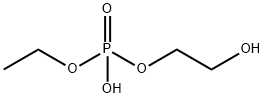 Phosphoric acid, monoethyl mono(2-hydroxyethyl) ester Structure